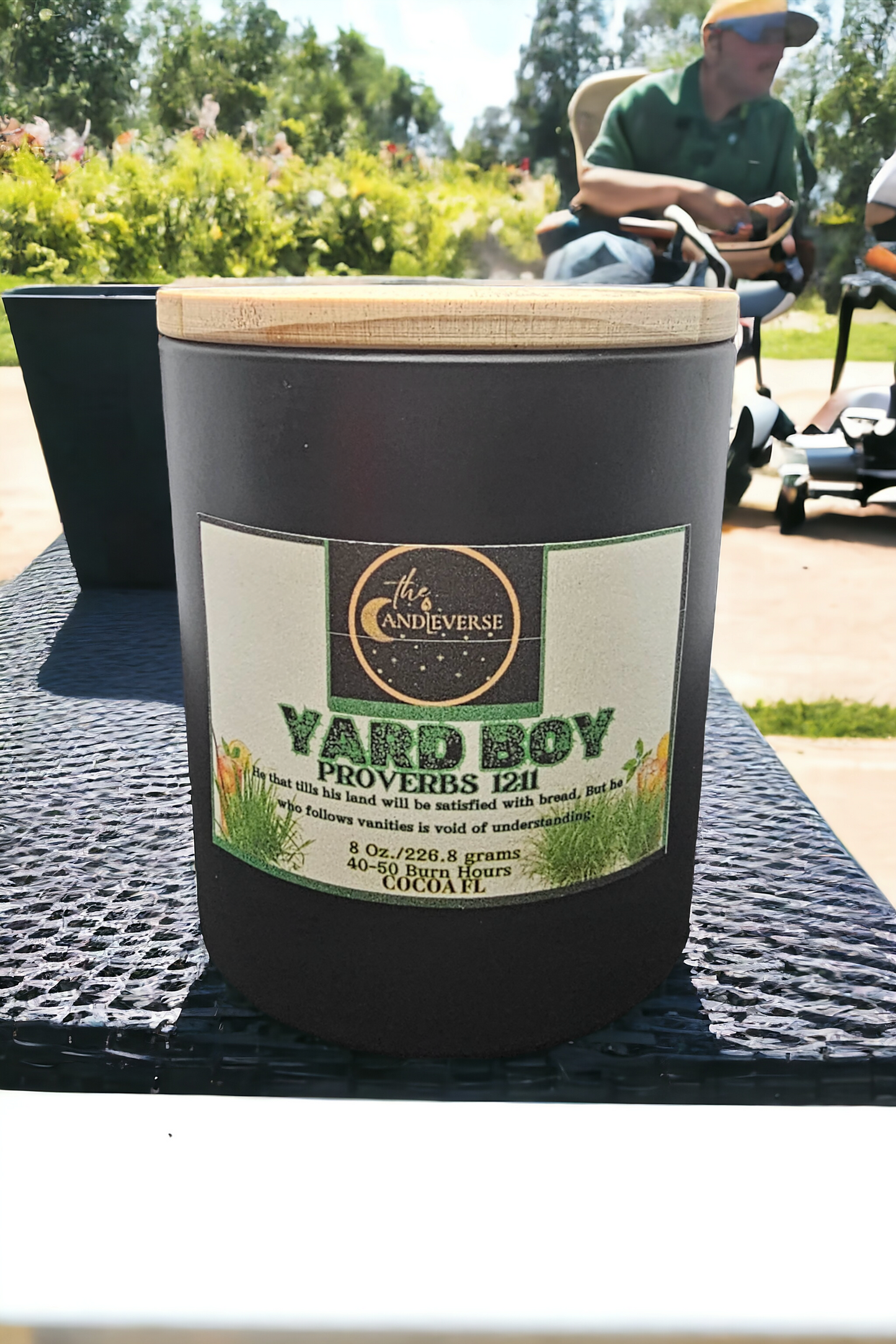 YARD BOY CANDLE