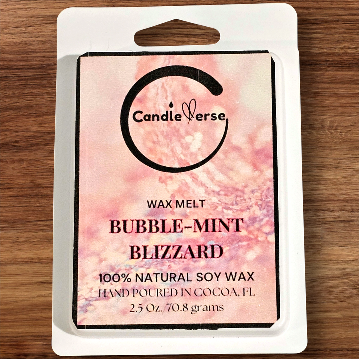 BUBBLE MINT BLIZZARD WAX MELT