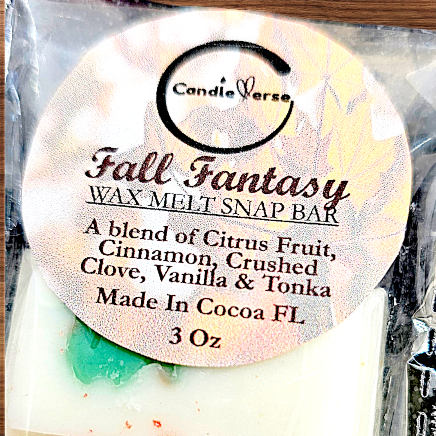 Fall Fantasy Wax Melt Snap Bar