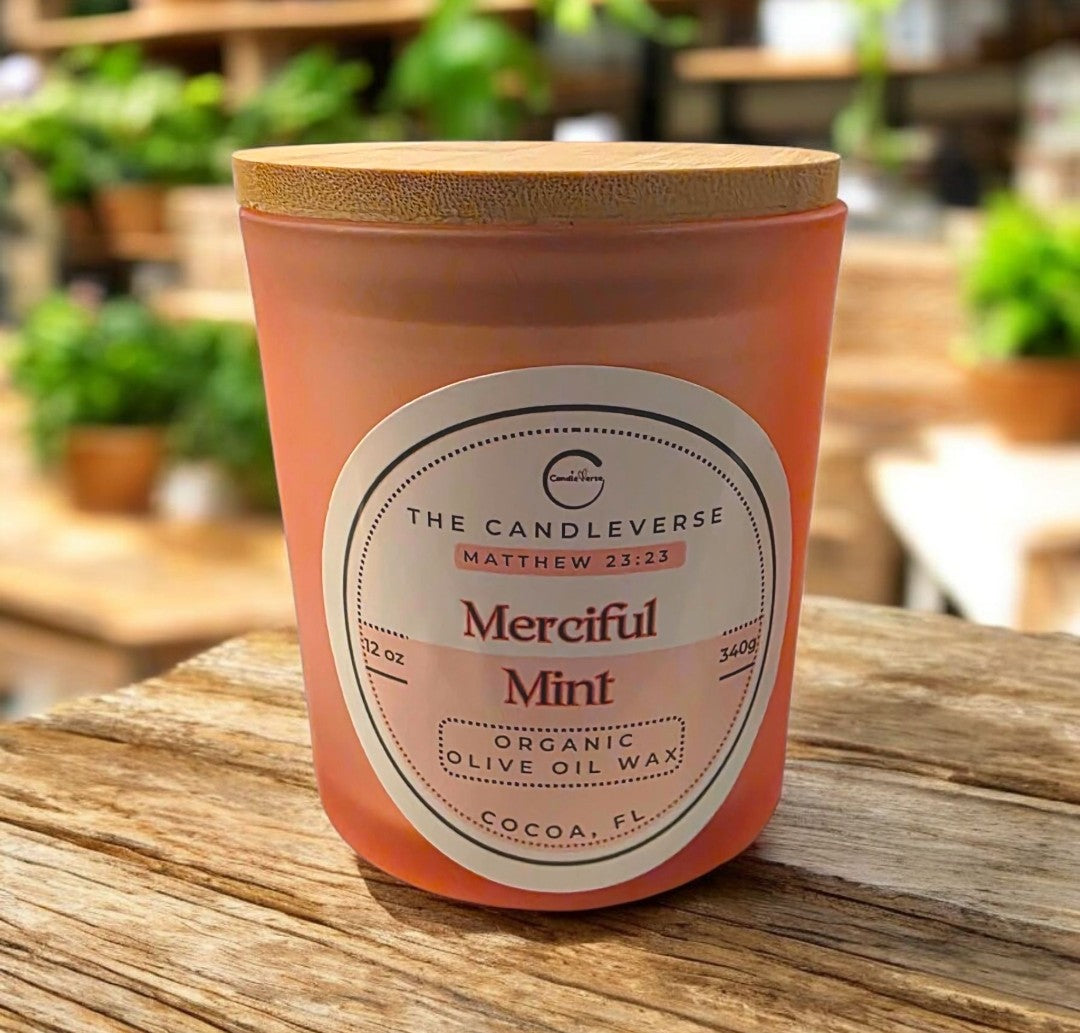 MERCIFUL MINT ORGANIC CANDLE