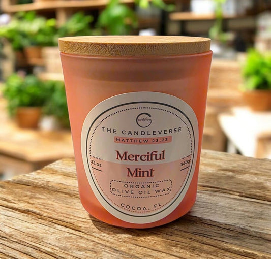 MERCIFUL MINT ORGANIC CANDLE