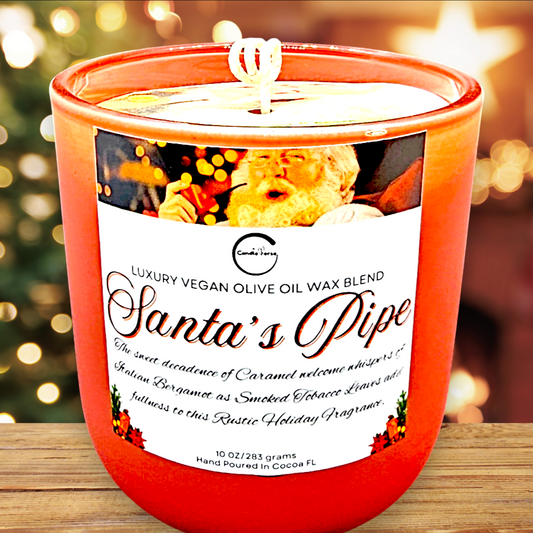 SANTA'S PIPE LUXURY ORGANIC VEGAN CANDLE