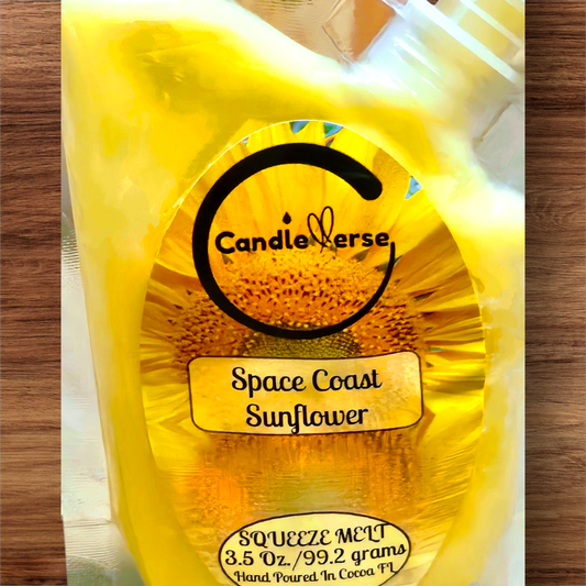 SPACE COAST SUNFLOWERS 3X STRONG SQUEEZE WAX MELT