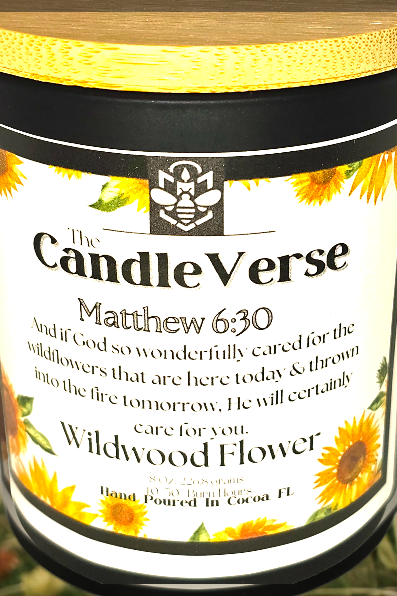 WILDWOOD FLOWER CANDLE 8 Oz