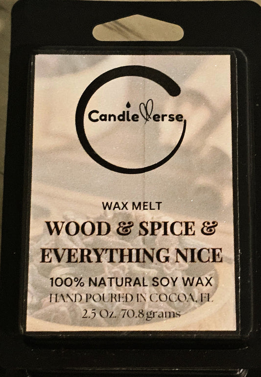 WOOD SPICE & EVERYTHING NICE WAX MELT